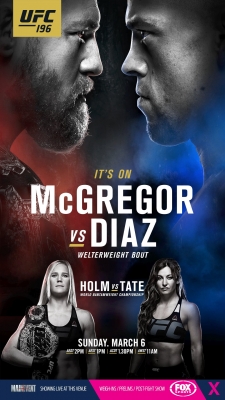 UFC 196: McGregor vs Diaz